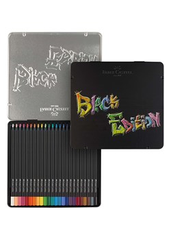 Faber-Castell Kredki (24 szt.) &quot;Black Edition&quot; ze sklepu Limango Polska w kategorii Akcesoria biurowe - zdjęcie 173911805