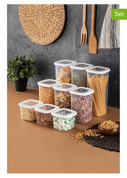 Violeta Home Pojemniki (9 szt.) w kolorze białym ze sklepu Limango Polska w kategorii Pojemniki kuchenne - zdjęcie 173911818
