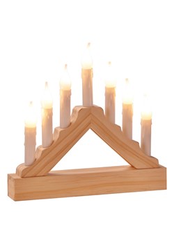 Profiline Dekoracyjna lampa LED w kolorze brązowym - 21 x 18 x 3,5 cm ze sklepu Limango Polska w kategorii Dekoracje bożonarodzeniowe - zdjęcie 173912086