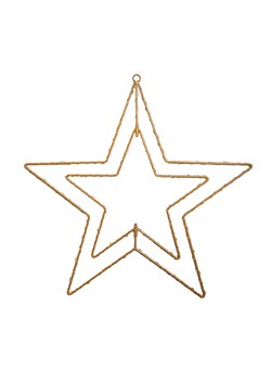 näve Lampa dekoracyjna LED w kolorze złotym - Ø 40 cm ze sklepu Limango Polska w kategorii Dekoracje bożonarodzeniowe - zdjęcie 173912399