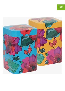 Eigenart Puszki (2 szt.) "Poppy" ze wzorem na herbatę - 100 g ze sklepu Limango Polska w kategorii Dzbanki i zaparzacze - zdjęcie 173914069