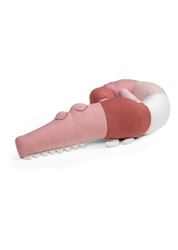 Sebra Poduszka &quot;Sleepy Croc&quot; w kolorze jasnoróżowym - 100 x 9,5 cm ze sklepu Limango Polska w kategorii Poduszki dekoracyjne - zdjęcie 173914475