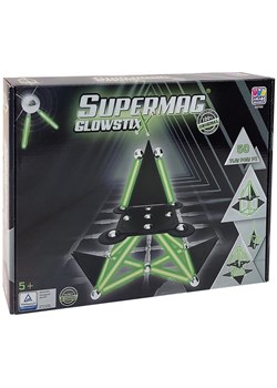 SUPERMAG 50-częściowy zestaw magnetyczny &quot;Supermag Glowstix&quot; - 5+ ze sklepu Limango Polska w kategorii Zabawki - zdjęcie 173914549