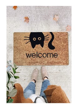 ABERTO DESIGN Wycieraczka w kolorze jasnobrązowym ze sklepu Limango Polska w kategorii Dom - zdjęcie 173915346