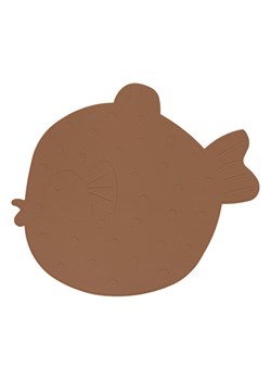 OYOY mini Podkładka stołowa &quot;Little Finn&quot; w kolorze jasnobrązowym - 47,5 x 40,3 cm ze sklepu Limango Polska w kategorii Podkładki na stół - zdjęcie 173916178