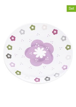 Overbeck and Friends Talerze śniadaniowe (2 szt.) &quot;Daisy&quot; ze wzorem - Ø 15 cm ze sklepu Limango Polska w kategorii Naczynia - zdjęcie 173916946