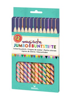 moses. Kredki jumbo (12 szt.) ze sklepu Limango Polska w kategorii Akcesoria biurowe - zdjęcie 173917589
