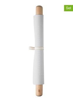 RIG-TIG 2-częściowy zestaw &quot;Bake it&quot; w kolorze beżowo-szarym - dł. 49,5 cm ze sklepu Limango Polska w kategorii Akcesoria do pieczenia - zdjęcie 173919998