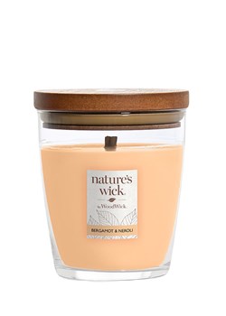 Nature&apos;s Wick by WoodWick Świeca zapachowa &quot;Bergamot &amp; Neroli&quot; - 284 g ze sklepu Limango Polska w kategorii Świece i dyfuzory - zdjęcie 173920116