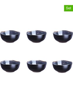 Björn Miski (6 szt.) "Iris" w kolorze granatowym - Ø 12 cm ze sklepu Limango Polska w kategorii Naczynia - zdjęcie 173921106