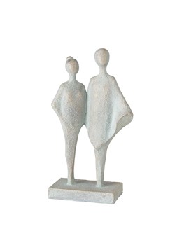 Boltze Figurka dekoracyjna &quot;Fran&quot; w kolorze szarym - wys. 30 cm ze sklepu Limango Polska w kategorii Dekoracje - zdjęcie 173923736