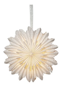 STAR Trading Gwiazda papierowa "Cloud" w kolorze białym - Ø 45 cm ze sklepu Limango Polska w kategorii Oświetlenie - zdjęcie 173924845