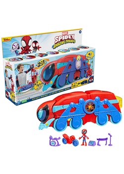 Hasbro Pojazd do zabawy 2w1 &quot;Sider Caterpillar&quot; w kolorze czerwonym - 3+ ze sklepu Limango Polska w kategorii Zabawki - zdjęcie 173925109