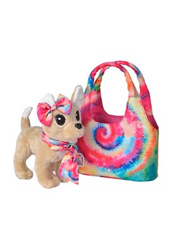 Simba Maskotka &quot;Chi Chi Love - Batik Style&quot; w kolorze jasnobrązowym ze wzorem - 3+ ze sklepu Limango Polska w kategorii Zabawki - zdjęcie 173925356