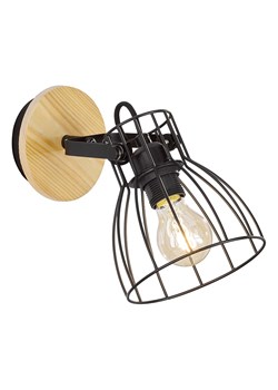 FISCHER &amp; HONSEL Lampa ścienna &quot;Die&quot; w kolorze czarnym - 27 x 23 x 16 cm ze sklepu Limango Polska w kategorii Lampy ścienne - zdjęcie 173925687