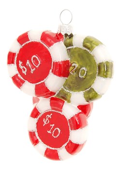 Krebs Glas Lauscha Ozdoba choinkowa w kolorze czerwonym - dł. 10 cm ze sklepu Limango Polska w kategorii Dekoracje bożonarodzeniowe - zdjęcie 173926798