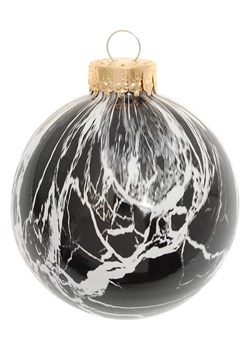 Krebs Glas Lauscha Ozdoba choinkowa w kolorze czarnym - Ø 8 cm ze sklepu Limango Polska w kategorii Dekoracje bożonarodzeniowe - zdjęcie 173926807