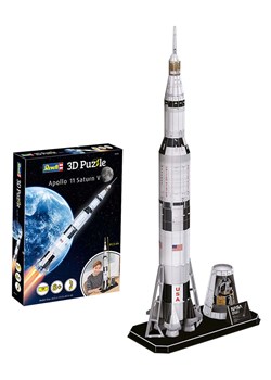 Revell 136-częściowe puzzle 3D &quot;Apollo 11 Saturn V&quot; - 8+ ze sklepu Limango Polska w kategorii Puzzle - zdjęcie 173926976