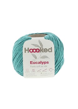 Hoooked Przędza &quot;Eucalyps&quot; w kolorze turkusowym - 100 g ze sklepu Limango Polska w kategorii Zabawki - zdjęcie 173927987