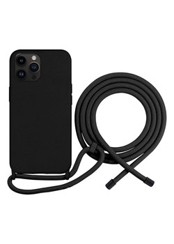 SmartCase Case w kolorze czarnym ze sznurkiem do iPhone PRO MAX ze sklepu Limango Polska w kategorii Etui - zdjęcie 173928267