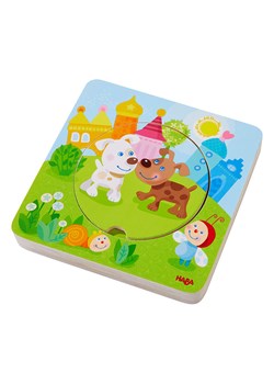 Haba 6-częściowe drewniane puzzle &quot;Colorful animals&quot; - 12 m+ ze sklepu Limango Polska w kategorii Puzzle - zdjęcie 173929319