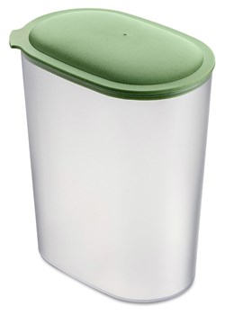 koziol Pojemnik &quot;Connect Oval Storage L&quot; w kolorze zielonym - 2,5 l ze sklepu Limango Polska w kategorii Pojemniki kuchenne - zdjęcie 173929688