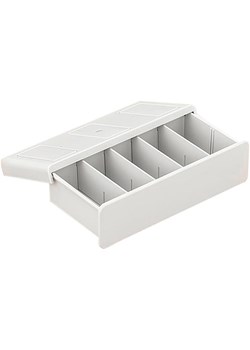 Joybos Organizer w kolorze białym na pranie - 36 x 8,5 x 18 cm ze sklepu Limango Polska w kategorii Akcesoria łazienkowe - zdjęcie 173930168