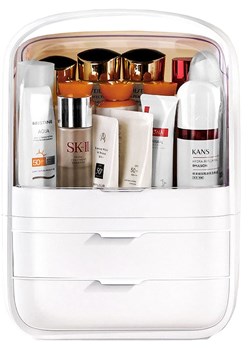 Joybos Organizer w kolorze białym na kosmetyki - 26 x 36 x 19,5 cm ze sklepu Limango Polska w kategorii Akcesoria i przechowywanie - zdjęcie 173930287