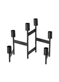 Boltze Świecznik "Kalika" w kolorze czarnym - 51 x 22 cm ze sklepu Limango Polska w kategorii Świeczniki - zdjęcie 173930667