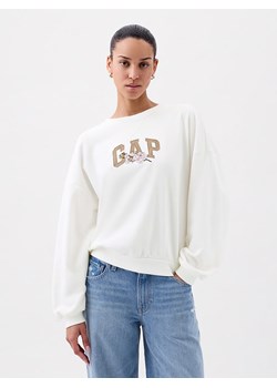 GAP Bluza w kolorze białym ze sklepu Limango Polska w kategorii Bluzy damskie - zdjęcie 173931228