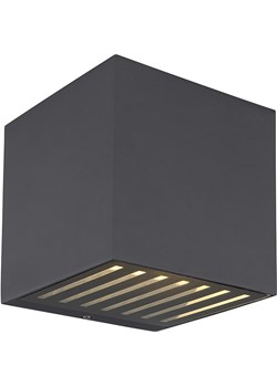 Globo lighting Lampa zewnętrzna LED &quot;Illi&quot; w kolorze antracytowym - 10 x 10 cm ze sklepu Limango Polska w kategorii Oświetlenie ogrodowe - zdjęcie 173931789