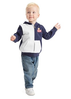 Levi&apos;s Kids Bluza w kolorze granatowo-białym ze sklepu Limango Polska w kategorii Odzież dla niemowląt - zdjęcie 173931796