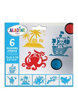 Aladine Zestaw szablonów &quot;Pirates&quot; - 4+ ze sklepu Limango Polska w kategorii Zabawki - zdjęcie 173932555
