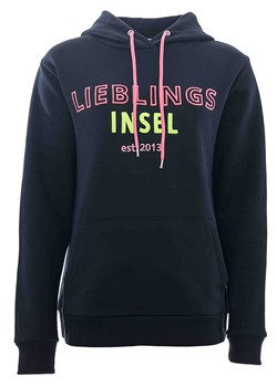 Zwillingsherz Bluza &quot;Lieblingsinsel&quot; w kolorze granatowym ze sklepu Limango Polska w kategorii Bluzy damskie - zdjęcie 173936549