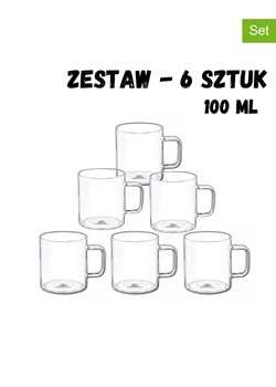 Wilmax Szklanki (6 szt.) - 100 ml ze sklepu Limango Polska w kategorii Szklanki - zdjęcie 173937449