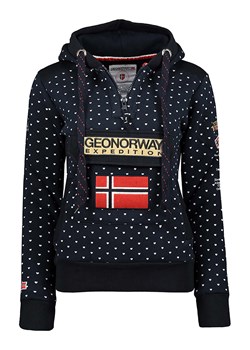 Geographical Norway Bluza &quot;Gymclass&quot; w kolorze granatowym ze sklepu Limango Polska w kategorii Bluzy damskie - zdjęcie 173938158