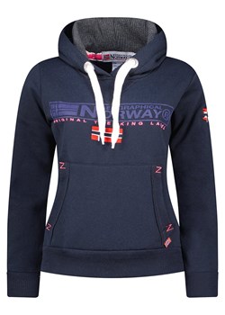 Geographical Norway Bluza &quot;Gasic&quot; w kolorze granatowym ze sklepu Limango Polska w kategorii Bluzy damskie - zdjęcie 173938177