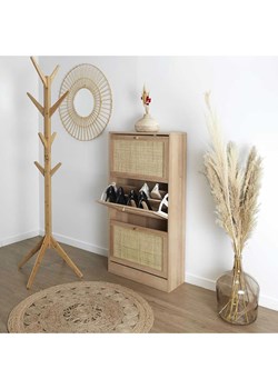 Ethnical Life Szafka w kolorze jasnobrązowym na buty - 60 x 113 x 24 cm ze sklepu Limango Polska w kategorii Szafy - zdjęcie 173939749