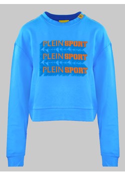 Plein Sport Bluza w kolorze niebieskim ze sklepu Limango Polska w kategorii Bluzy damskie - zdjęcie 173941165