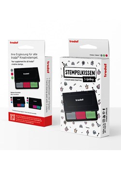 trodat Podkładka w kolorze szaro-czerwono-jasnozielonym do stempli ręcznych ze sklepu Limango Polska w kategorii Zabawki - zdjęcie 173941596