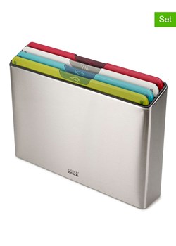 JosephJoseph 5-częściowy zestaw &quot;Folio&quot; w kolorze srebrnym ze wzorem ze sklepu Limango Polska w kategorii Deski - zdjęcie 173943105