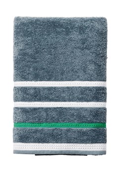 Benetton Ręcznik kąpielowy w kolorze szaroniebieskim - 140 x 70 cm ze sklepu Limango Polska w kategorii Ręczniki - zdjęcie 173943628