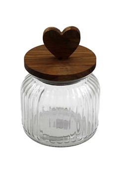 SiL Interiors Słoik w kolorze brązowym - Ø 15 cm ze sklepu Limango Polska w kategorii Pojemniki kuchenne - zdjęcie 173944715