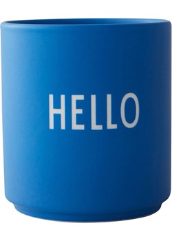 Design Letters Kubek &quot;Hello&quot; w kolorze niebieskim - 250 ml ze sklepu Limango Polska w kategorii Kubki - zdjęcie 173945117