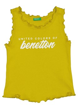 Benetton Top w kolorze ciemnożółtym ze sklepu Limango Polska w kategorii Bluzki dziewczęce - zdjęcie 173945855