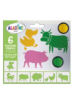 Aladine Zestaw szablonów &quot;Farma&quot; - 4+ ze sklepu Limango Polska w kategorii Zabawki - zdjęcie 173945877