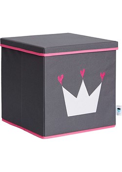 STORE IT Pudełko w kolorze szaro-różowym - 33 x 33 x 33 cm ze sklepu Limango Polska w kategorii Kosze i pudełka na zabawki - zdjęcie 173947365
