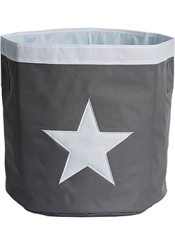 STORE IT Kosz w kolorze szaro-białym - wys. 44 x Ø 44 cm ze sklepu Limango Polska w kategorii Pojemniki kuchenne - zdjęcie 173947377