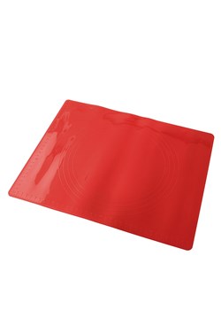 Dr. Oetker Silikonowa mata &quot;Flexxible&quot; w kolorze czerwonym do pieczenia - 38 x 30 cm ze sklepu Limango Polska w kategorii Akcesoria do pieczenia - zdjęcie 173947778
