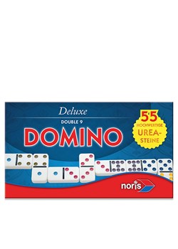 Noris Gra &quot;Deluxe Double 9 Domino&quot; - 6+ ze sklepu Limango Polska w kategorii Zabawki - zdjęcie 173948099